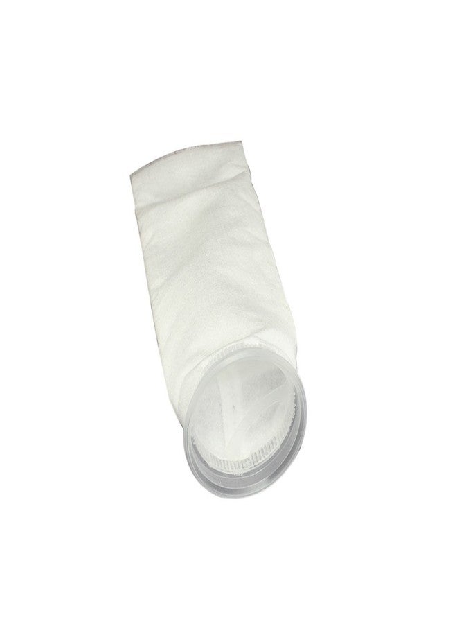 كابيتال كيس فلتر كابيتال ميكرون مع حلقة بلاستيكية | جورب فلتر رواسب قابل لإعادة الاستخدام لأجهزة تنقية المياه بالتناضح العكسي، وأحواض السمك، والبرك، والآبار، وخزانات مياه الأمطار | بديل لخرطوشة فلتر السوائل - Image 1